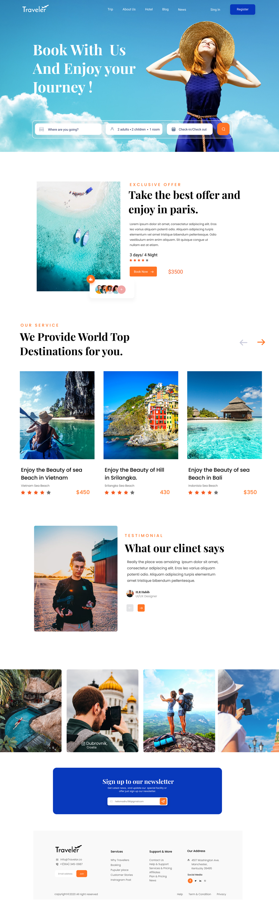 旅行网站如何设计？要考虑哪些内容？