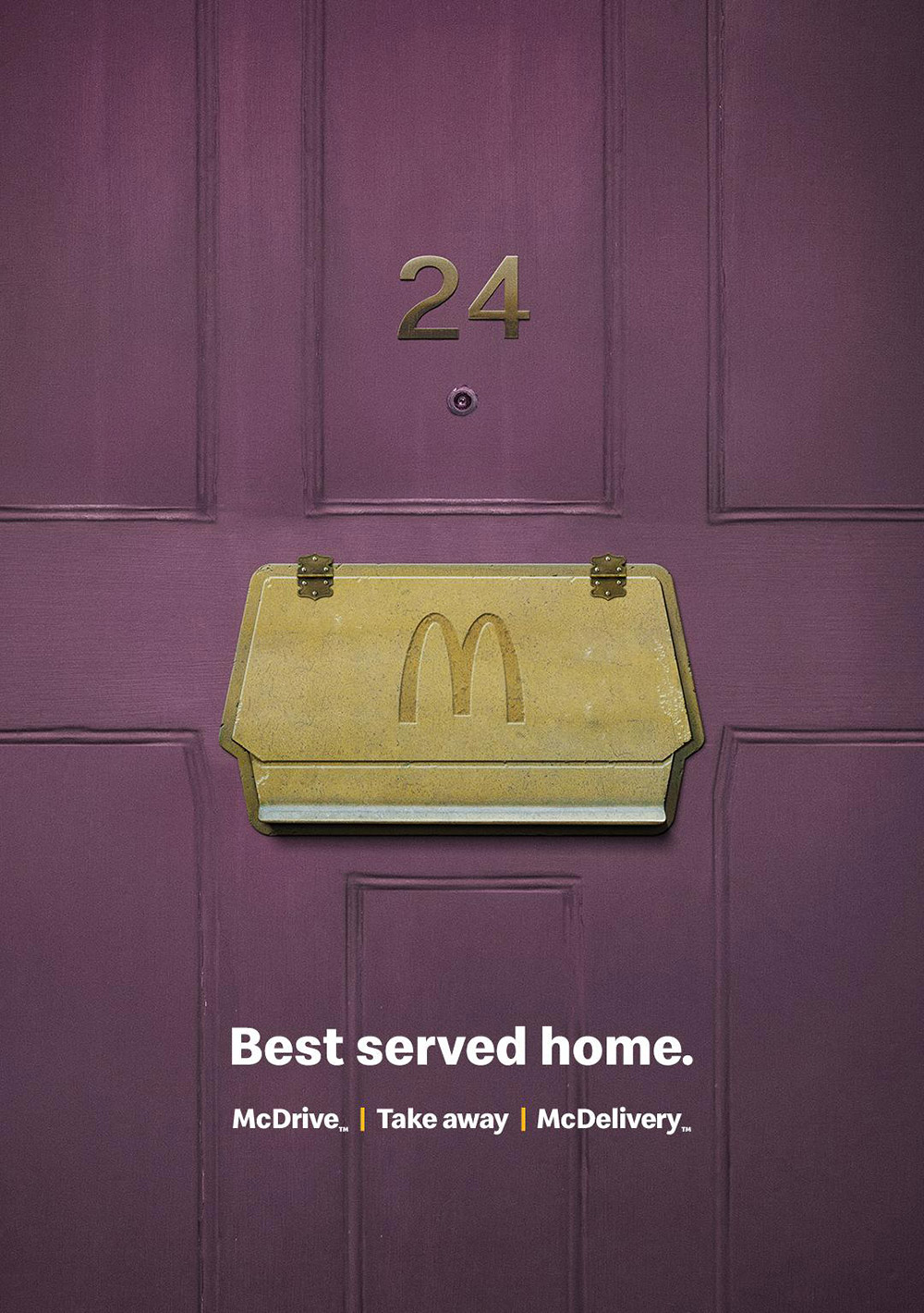 18张麦当劳创意海报设计