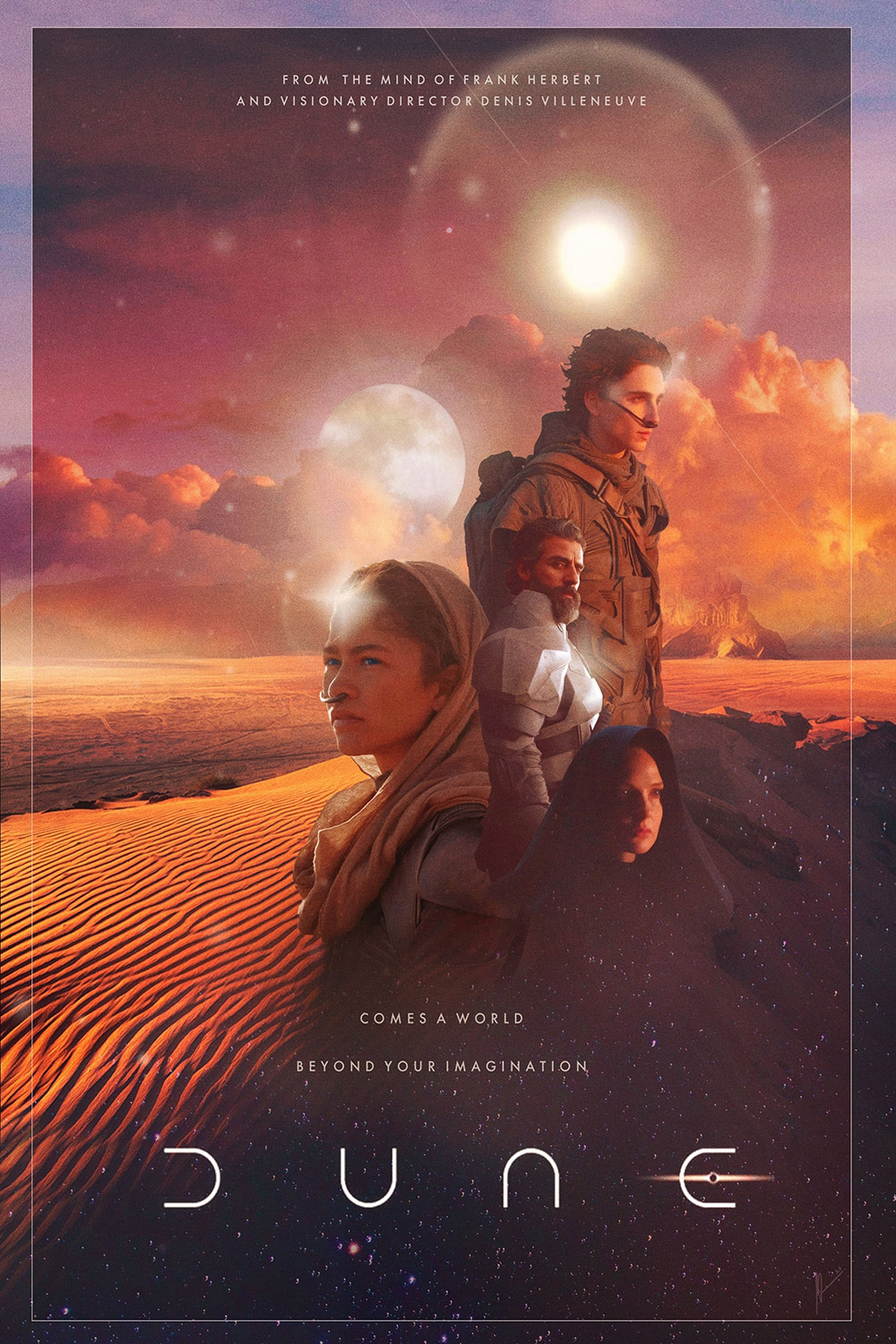 电影《沙丘》正式版+角色版海报