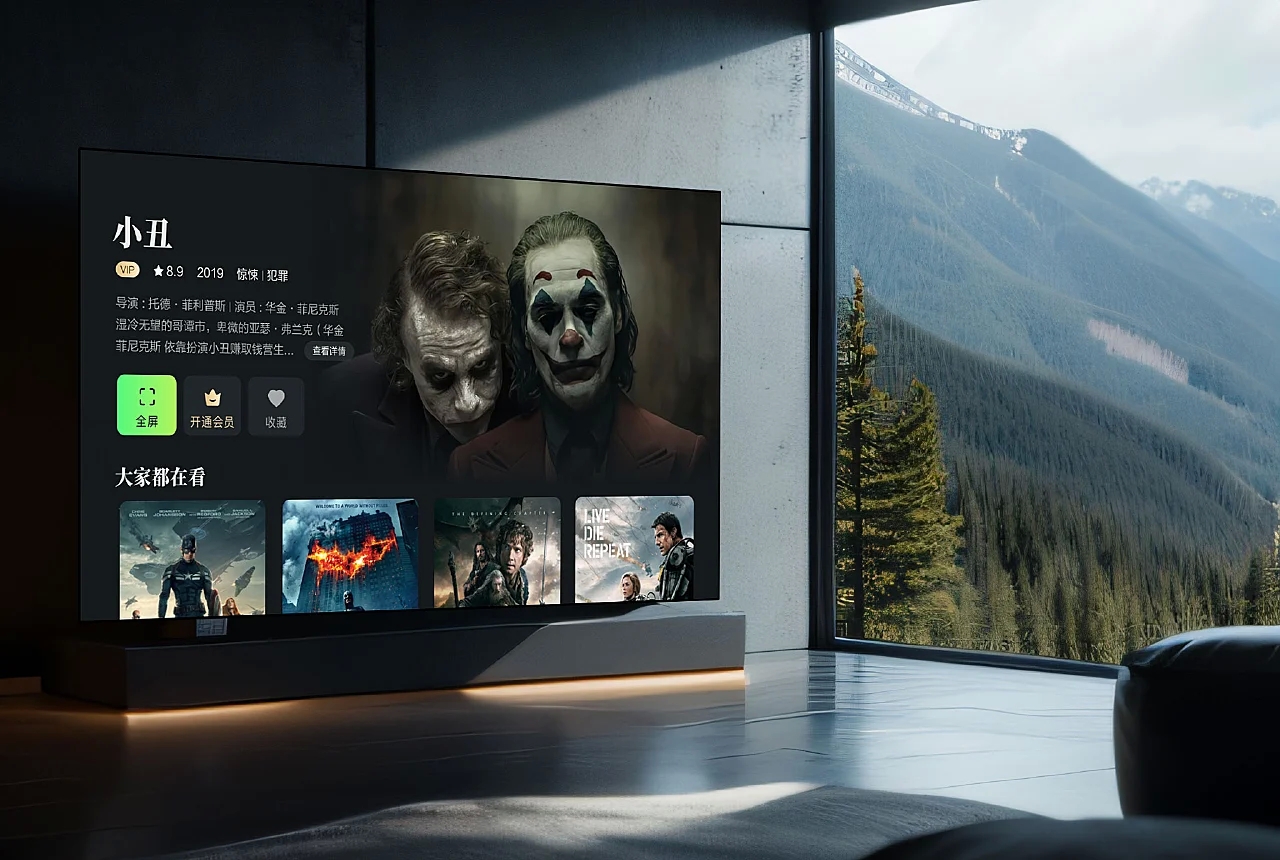 泰捷视频TV设计