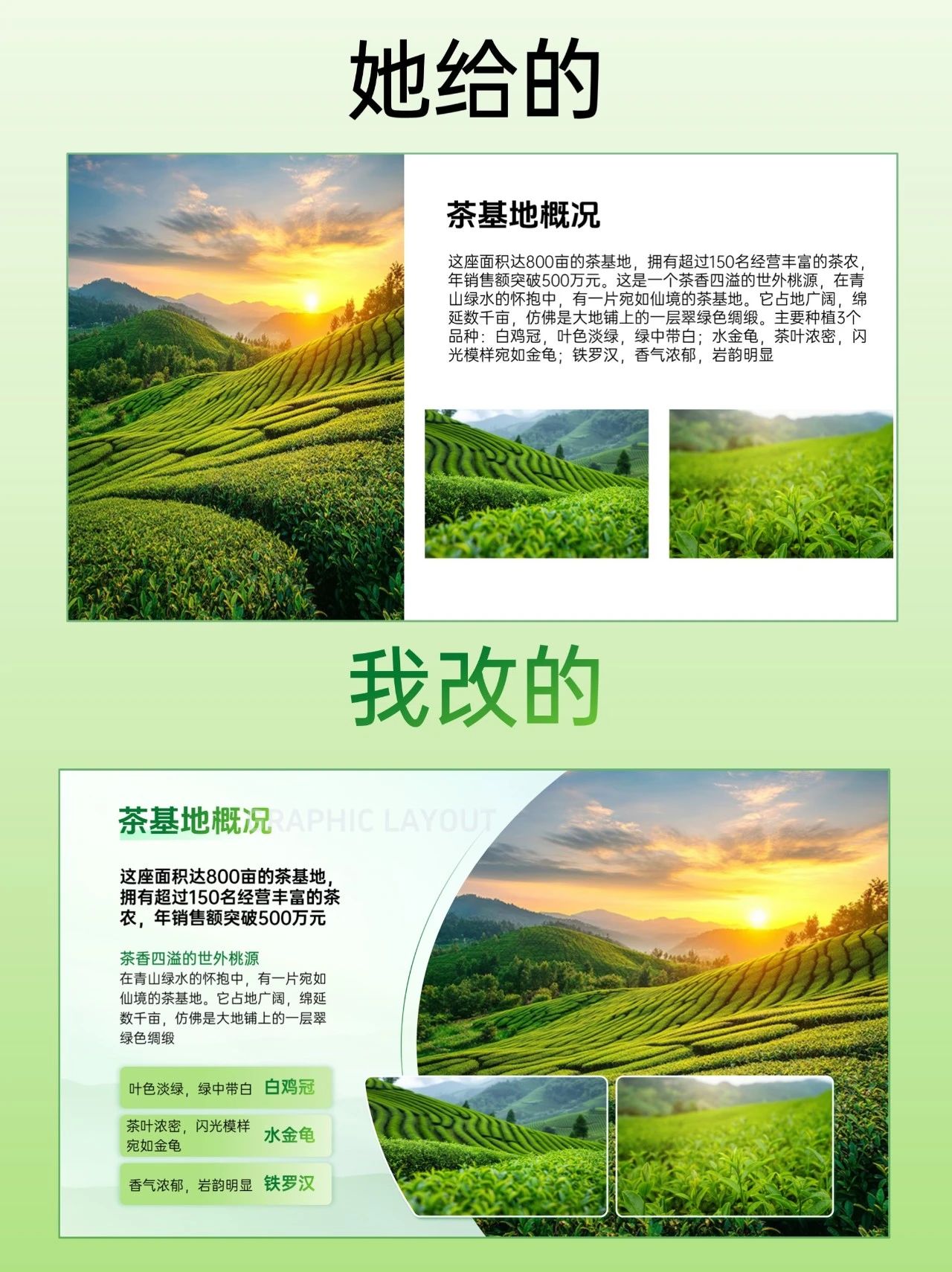 设计修改前与修改后！优秀PPT排版设计分享-牛七七