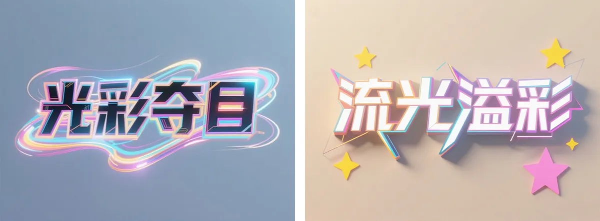 万字拆解丨奶奶看了都会的AI中文字体生成技巧(100+提示词案例)