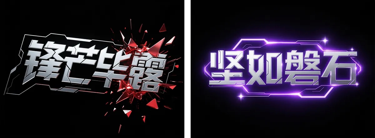 万字拆解丨奶奶看了都会的AI中文字体生成技巧(100+提示词案例)