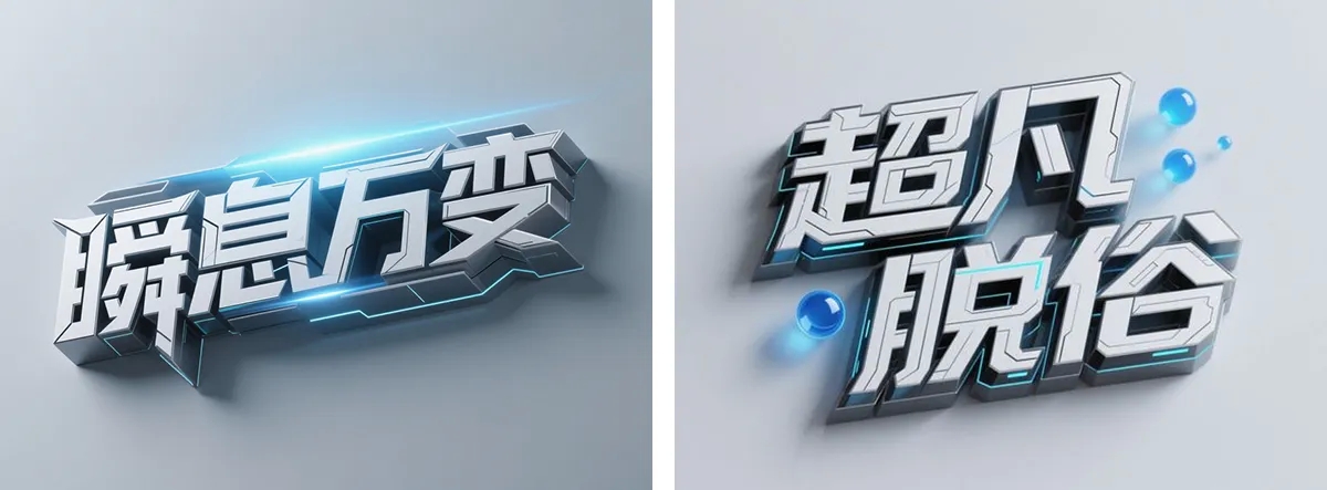 万字拆解丨奶奶看了都会的AI中文字体生成技巧(100+提示词案例)