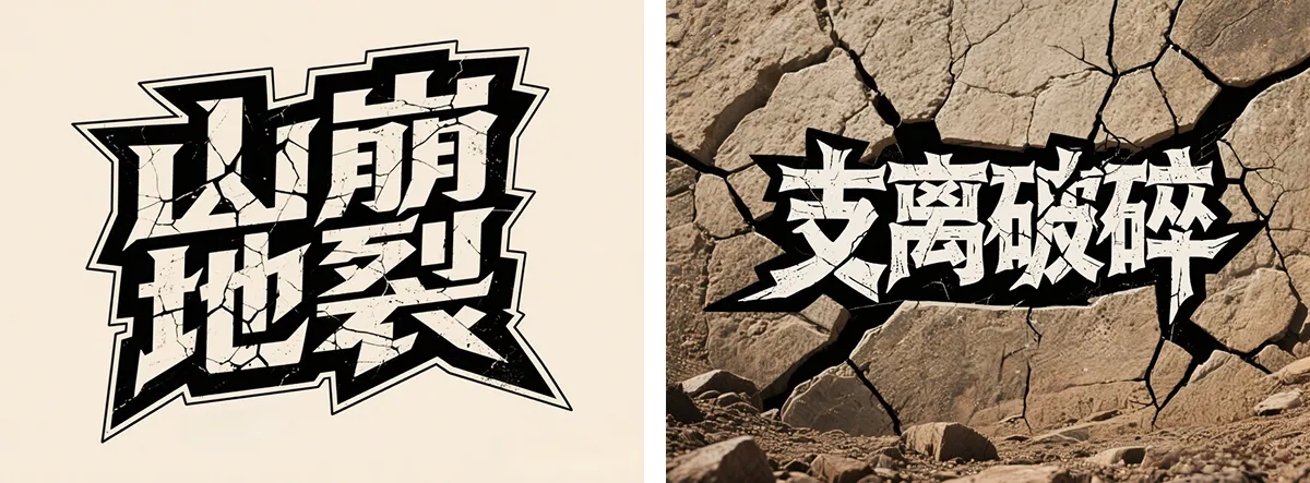 万字拆解丨奶奶看了都会的AI中文字体生成技巧(100+提示词案例)