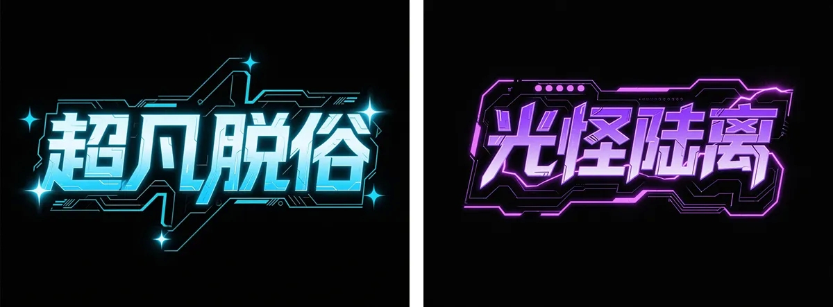 万字拆解丨奶奶看了都会的AI中文字体生成技巧(100+提示词案例)