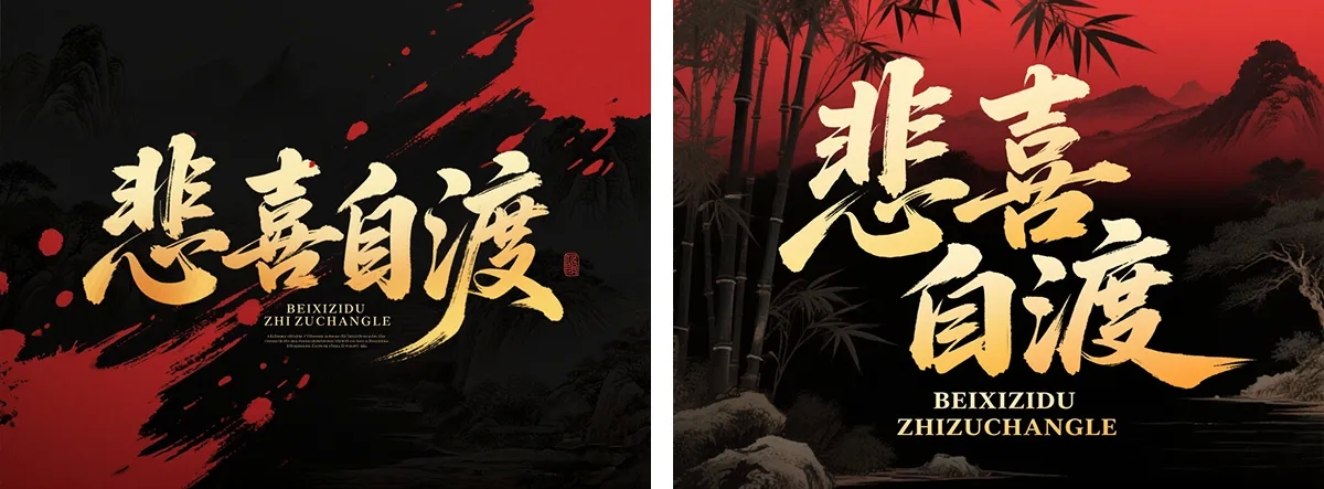 万字拆解丨奶奶看了都会的AI中文字体生成技巧(100+提示词案例)