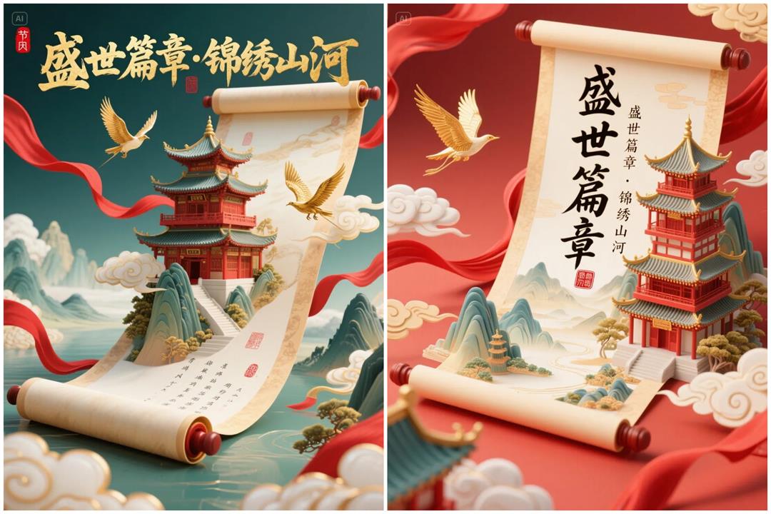 设计师私藏20组海报提示词!文字海报封神!